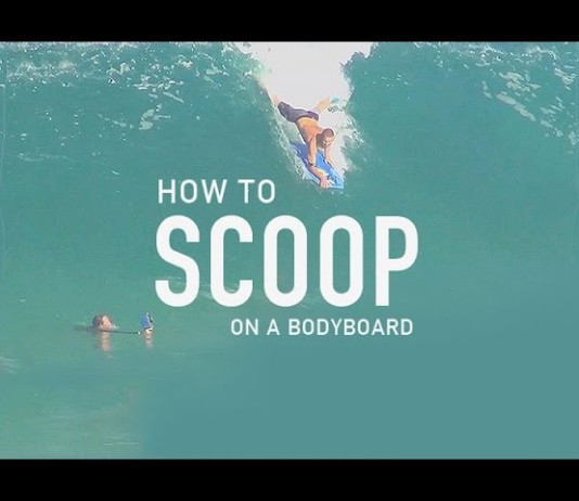 How to scoop on a bodyboard